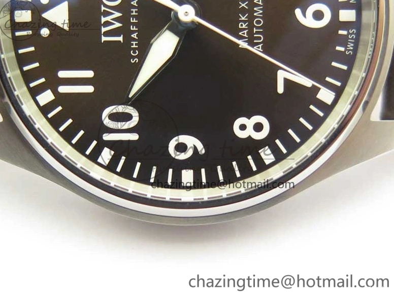 MIROTIME 0310 Practical MARK XVIII ANTOINE DE SAINT EXUPÉRY IW327003 SS MKS 1:1 Best Edition on Brown Leather MIYOTA 7193